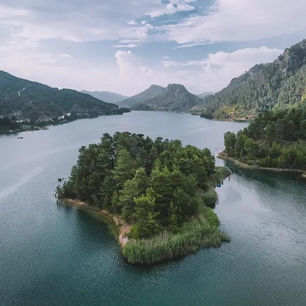 Karacaören Dam Lake