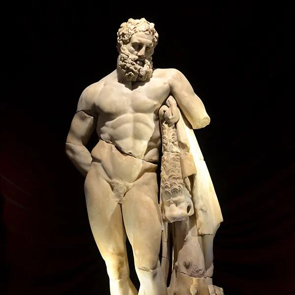 Tired Heracles Statue