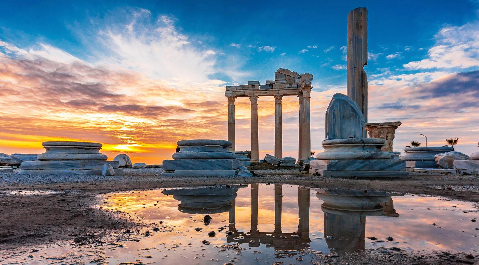 Ancient Side Temple of Apollo's image